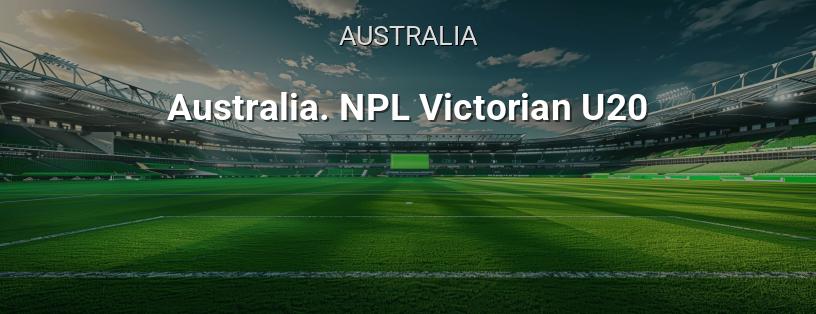 Australian Championship. Victoria U20 logo