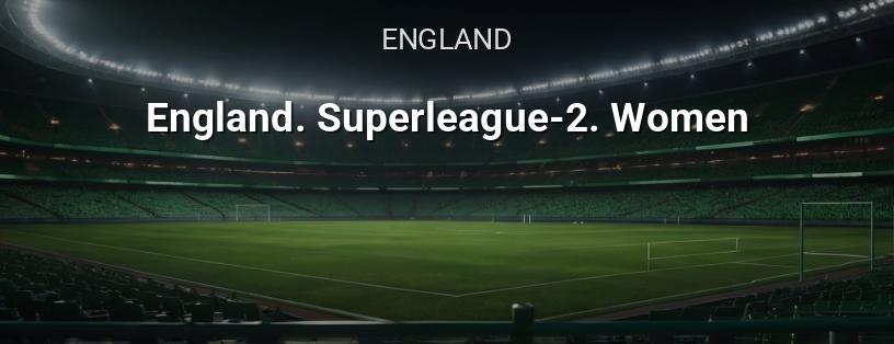 England Championship. Super League 2. Women logo