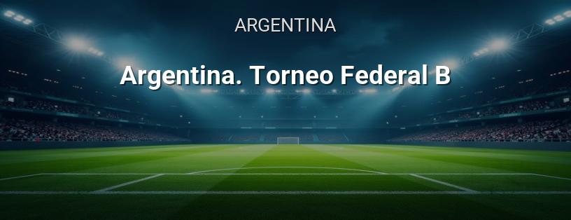 Argentine Championship. Torneo Federal B logo