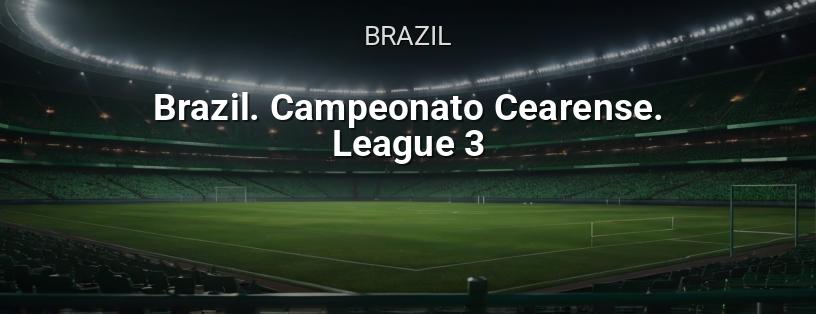 Brazilian Championship. Cearense League. 3rd Division logo