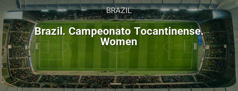 Brazilian Championship. Tocantinense League. Women logo