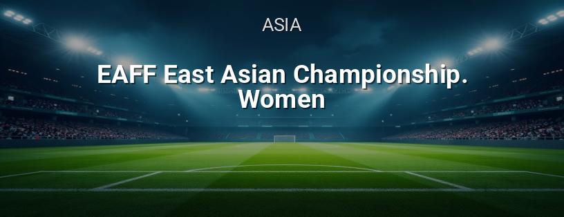 EAFF E-1 Football Championship. Women logo