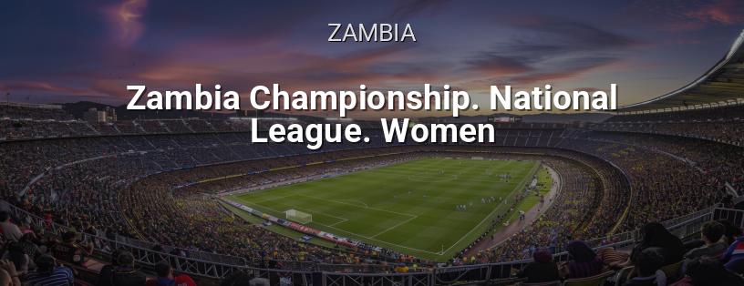 Zambian Championship. National League. Women logo