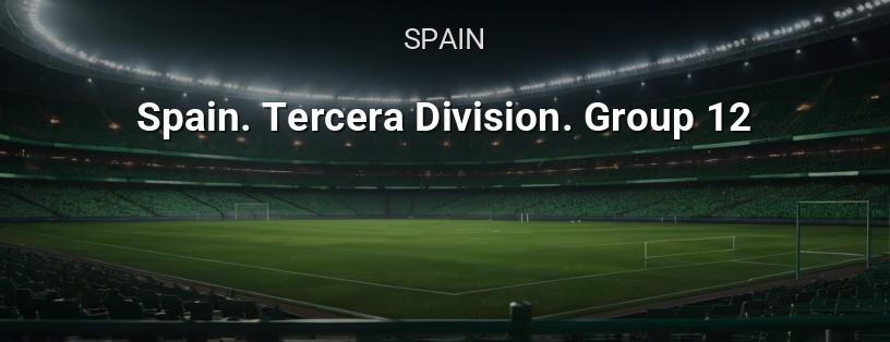 Spanish Championship. Third Division. Group 12 logo