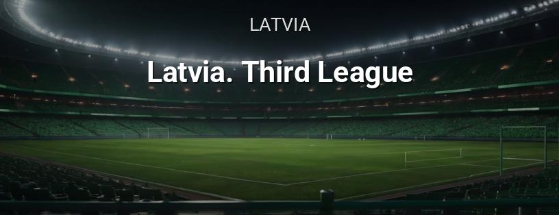 Latvian Championship. Third League logo