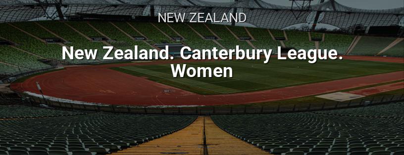 New Zealand Championship. Canterbury League. Women logo