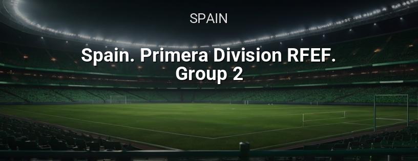 Spain Championship. RFEF First Division. Group 2 logo