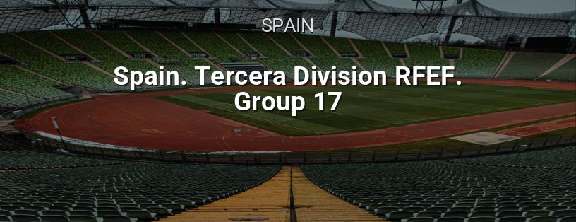 Spanish Championship. RFEF Third Division. Group 17 logo