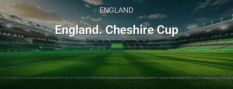 England. Cheshire Cup logo