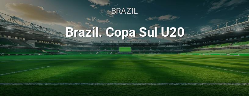 Brazil. South Cup U20 logo