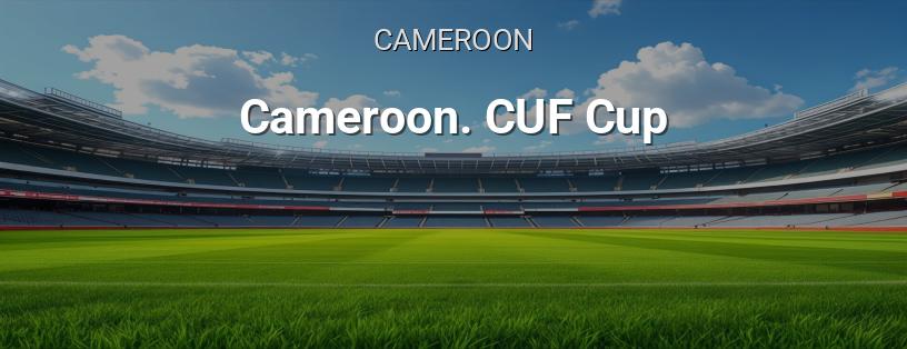 Cameroon. CUF Cup logo