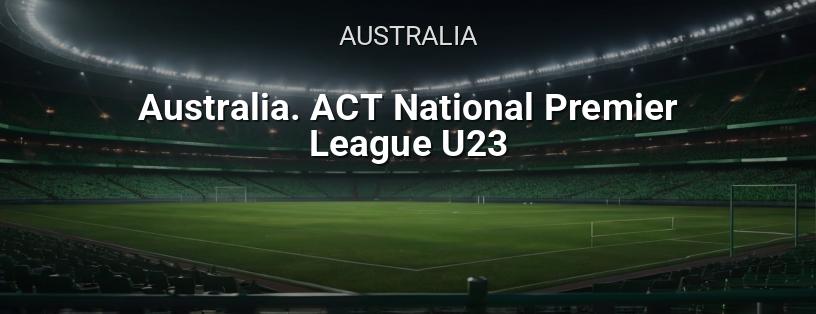 Australia Championship. Capital National Premier League Under 23 logo