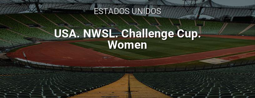 EE.UU. NWSL. Copa Challenge. Mujeres logotipo