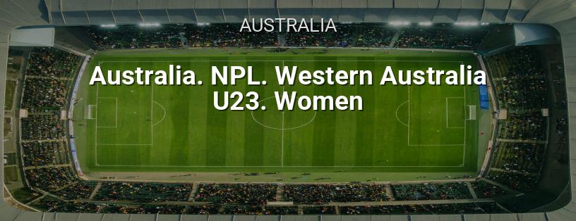 Campeonato de Australia. Premier League de Australia Occidental Sub-23 Femenino logotipo