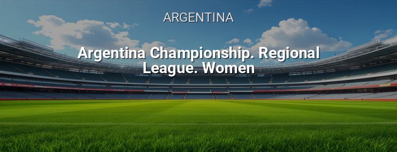 Campeonato de Argentina. Liga Regional. Mujeres logotipo