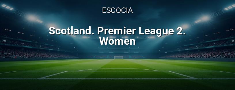 Campeonato de Escocia Premier League 2 Femenina logotipo
