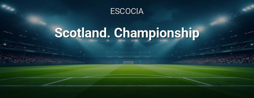 Campeonato de Escocia. Championship logotipo