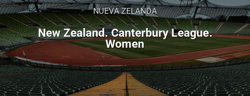 Campeonato de Nueva Zelanda. Liga Canterbury. Mujeres logotipo