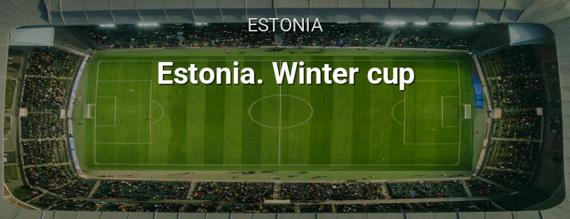 Estonia. Copa de Invierno logotipo