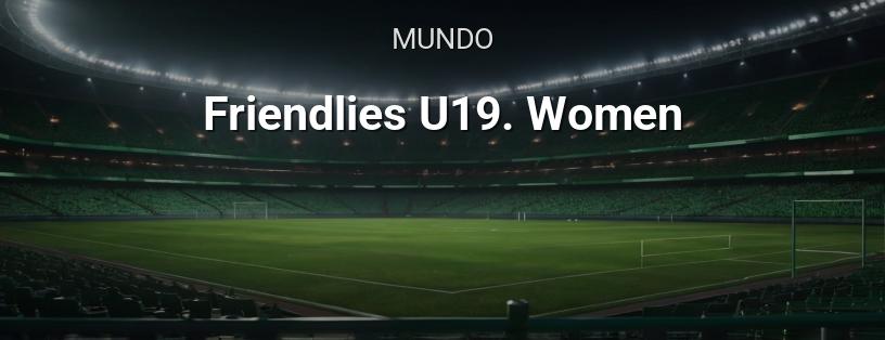 Partidos amistosos Sub-19. Mujeres logotipo