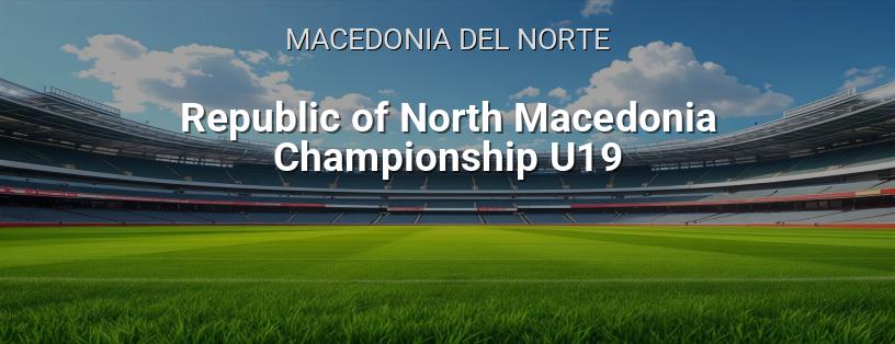Campeonato de Macedonia del Norte Sub-19 logotipo