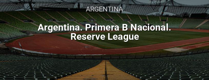 Campeonato de Argentina. Primera B Nacional. Liga Reserva logotipo