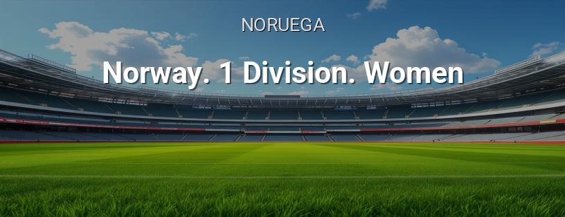 Campeonato de Noruega. 1.ª División. Mujeres logotipo