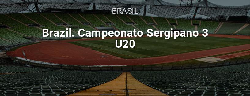 Campeonato de Brasil. Liga Sergipano 3 Sub-20 logotipo
