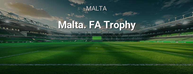 Copa de Malta. Trofeo FA logotipo