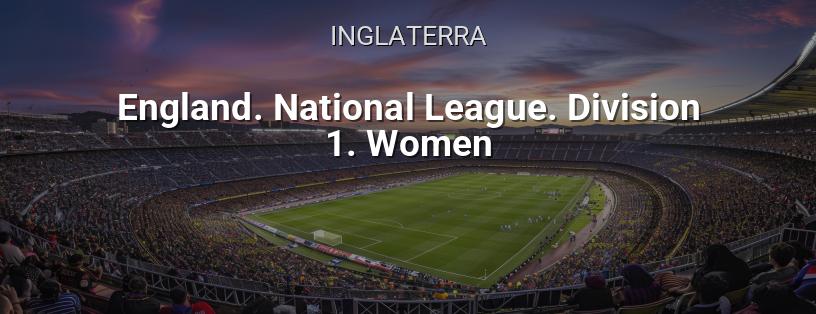 Campeonato de Inglaterra. National League. 1ª División. Mujeres logotipo