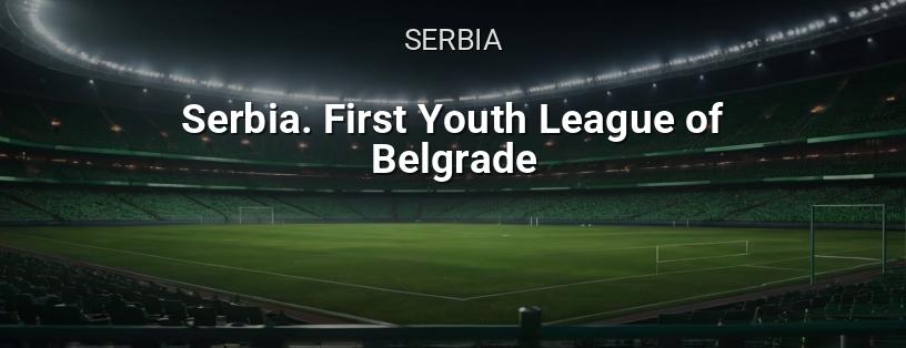 Serbia. 1ª Liga Juvenil de Belgrado logotipo