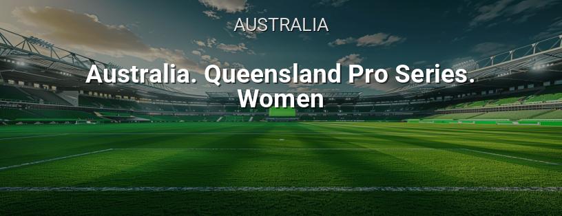 Australia. Queensland Pro Series. Mujeres logotipo