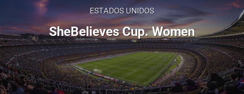 SheBelieves Cup. Mujeres logotipo