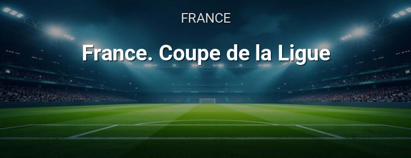 France. Coupe de la Ligue logo