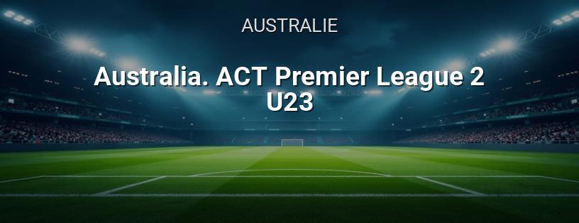 Championnat d'Australie. Capital Premier League 2 Moins de 23 ans logo