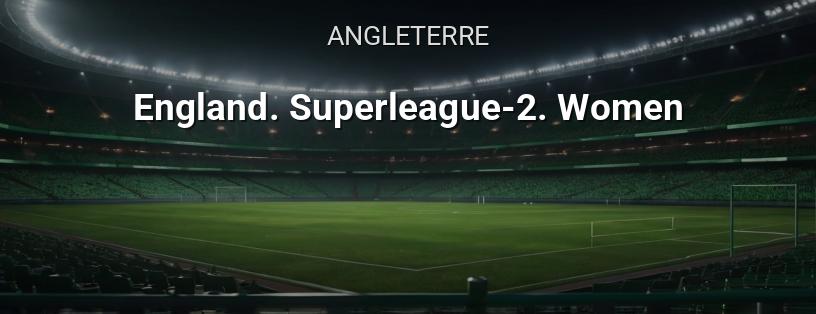 Championnat d'Angleterre. Superligue-2. Femmes logo
