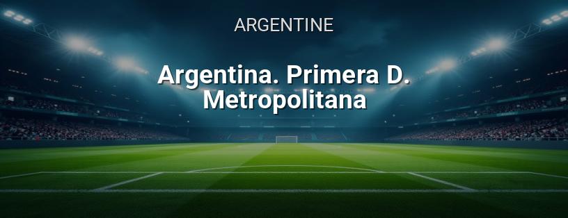 Championnat d'Argentine. Primera D Metropolitana logo