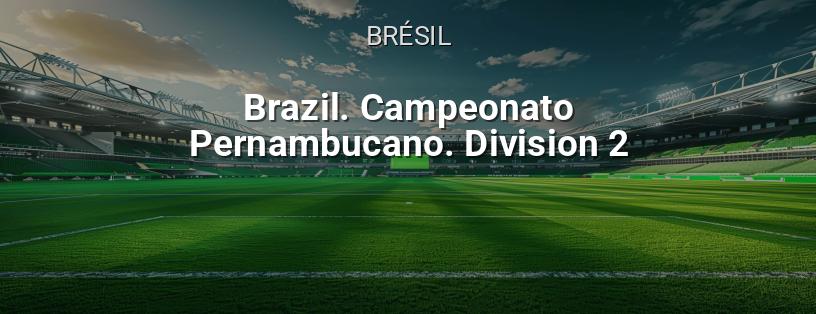 Championnat du Brésil. Ligue Pernambucana. 2e Division logo