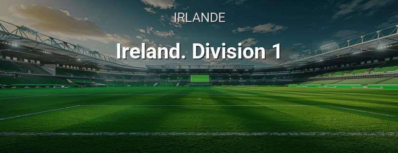 Championnat d'Irlande. First Division logo