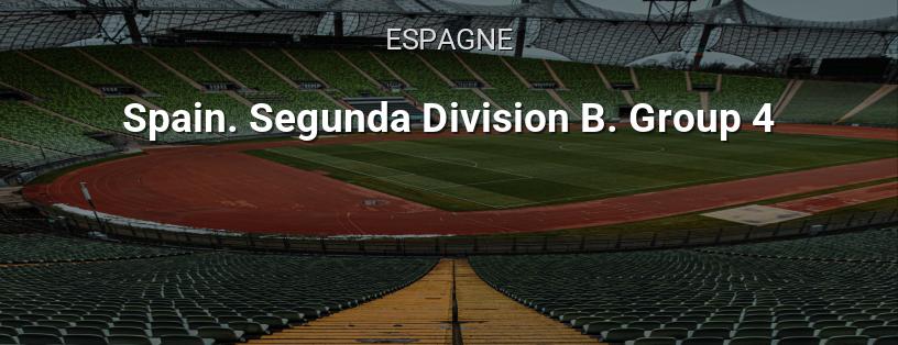 Championnat d'Espagne. Deuxième Division B. Groupe 4 logo