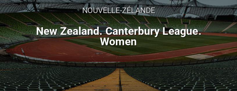 Championnat de Nouvelle-Zélande. Ligue Canterbury. Femmes logo