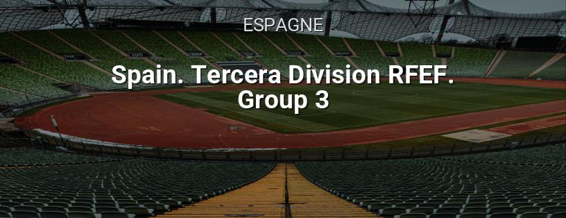Championnat d'Espagne. Troisième Division RFEF. Groupe 3 logo