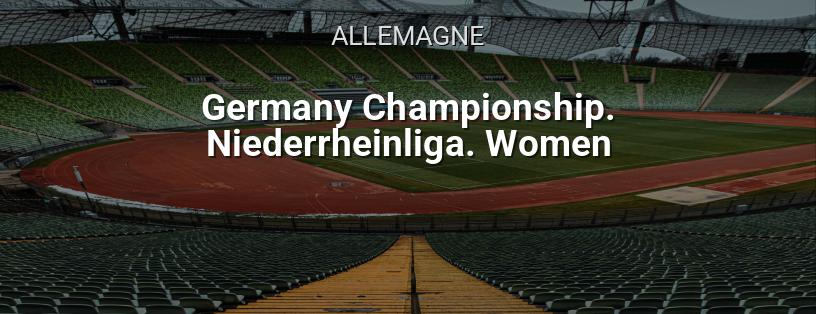 Championnat d'Allemagne. Niederrheinliga. Femmes logo