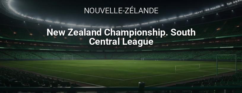 Championnat de Nouvelle-Zélande. Ligue Sud-Centrale logo