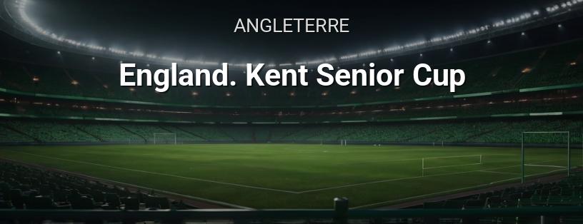 Angleterre. Coupe du Comté de Kent logo