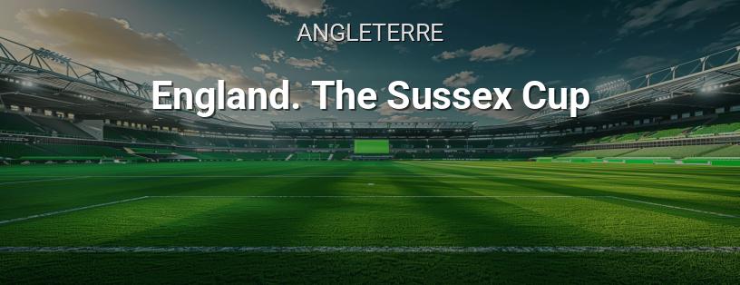 Angleterre. Coupe du Comté de Sussex logo