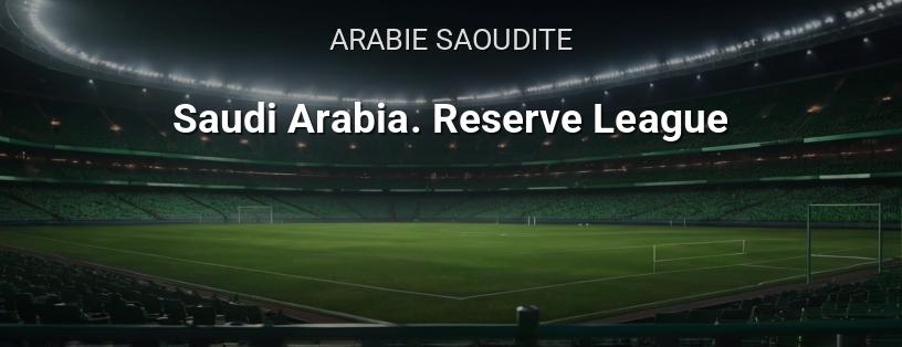 Championnat d'Arabie Saoudite. Ligue Réserve logo