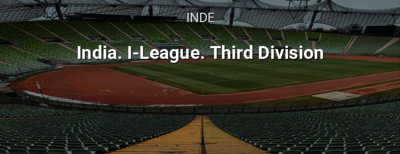 Championnat d'Inde. I-League. Troisième Division logo