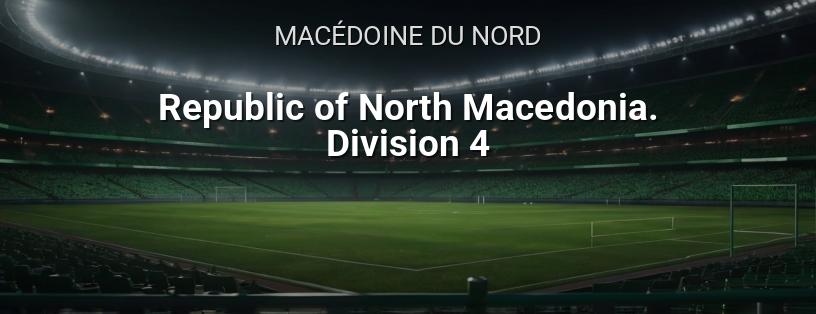 Championnat de Macédoine du Nord. 4e Division logo