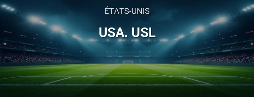 Championnat USA. USL logo